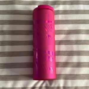 Hot pink Starbucks mug!